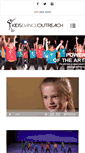 Mobile Screenshot of kidsdanceoutreach.org